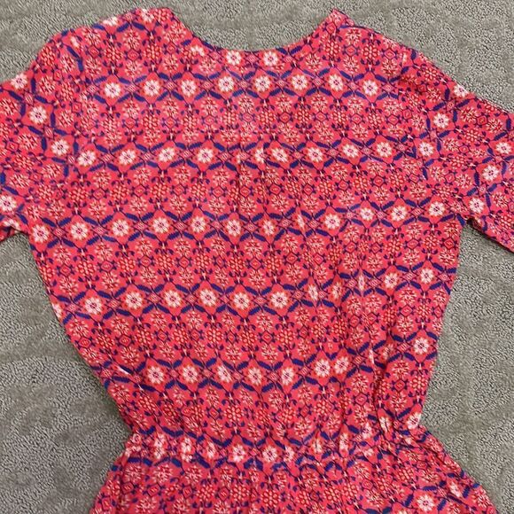 Tolani Women’s XS Silk Romper and Swim Coverup; 4 front Buttons - Picture 10 of 11